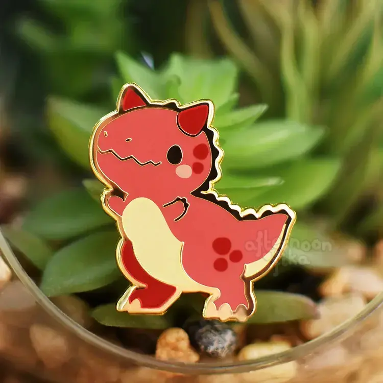Rabatter | Carl the Carnotaurus Pin