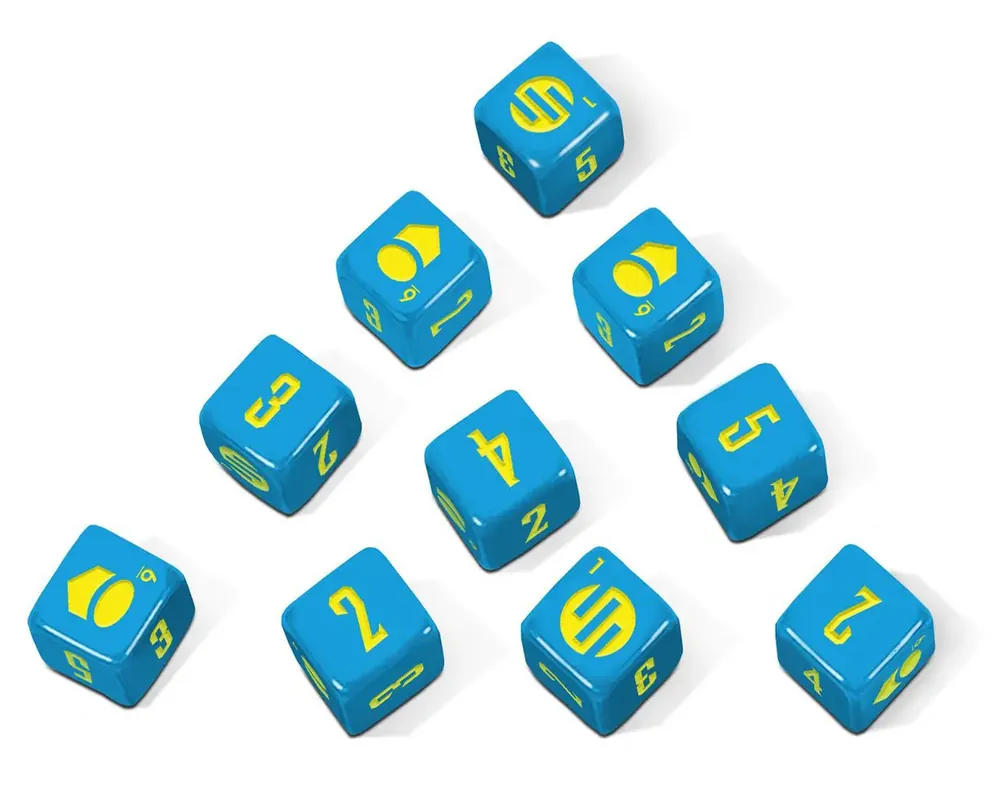 Fynd - Invincible Superhero Roleplaying Dice Set