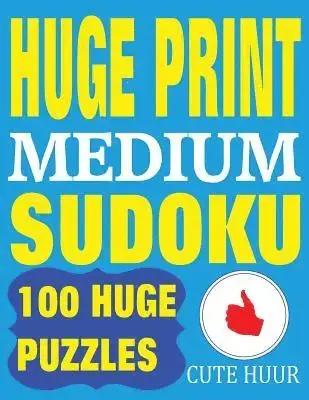Huge Print Medium Sudoku | Premium