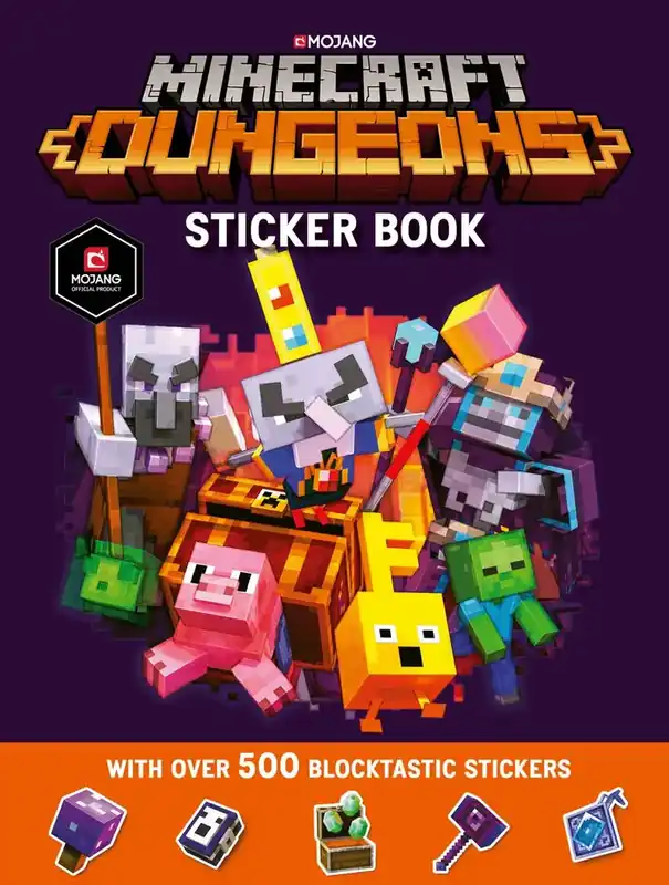 Nyhet i sortimentet - Minecraft Dungeons Sticker Book