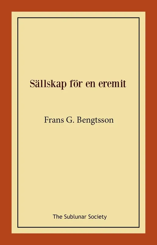 Sällskap för en eremit | Outlet