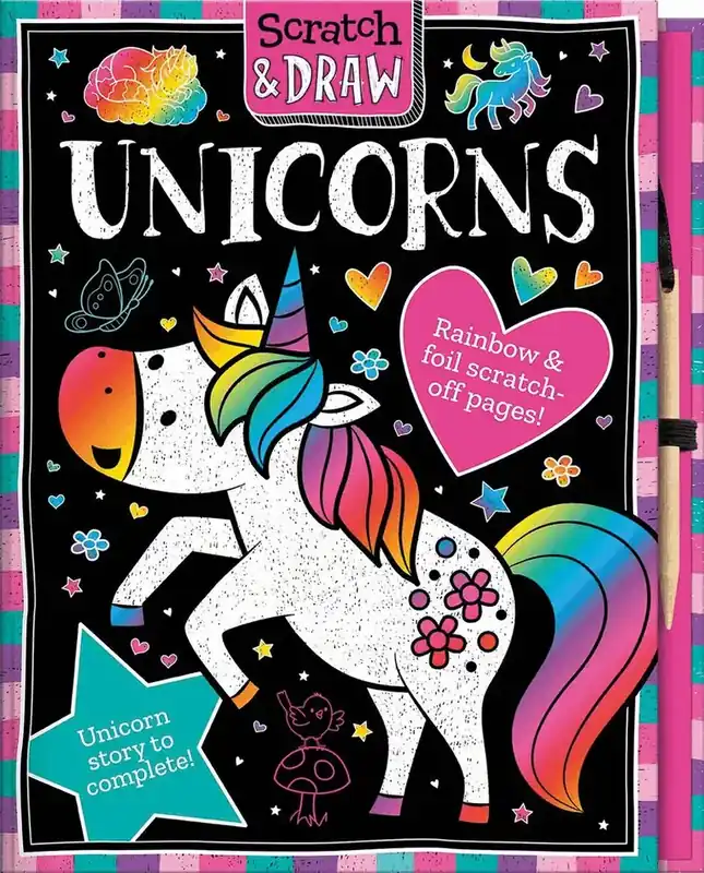 Nytt i sortimentet | Scratch and Draw Unicorns