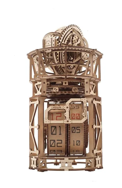 Rekommenderas | Ugears 3D-träpussel Sky Watcher Tourbillon Table Clock